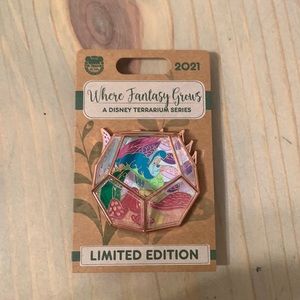 2021 Where Fantasy Grows Alice In Wonderland Terrarium Pin